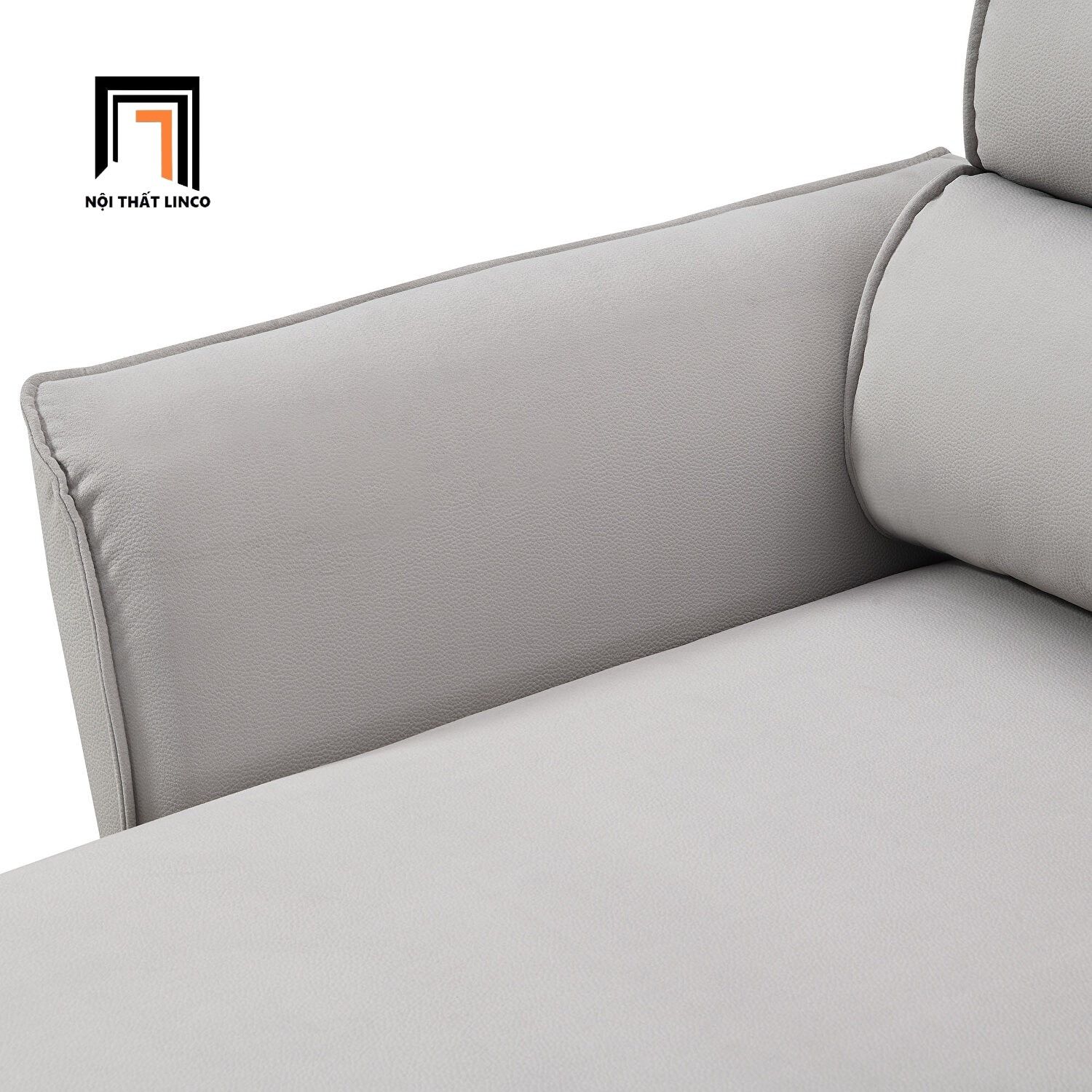 Bộ ghế sofa góc L hiện đại GT69 Dexima 2m8 x 1m6 da giả