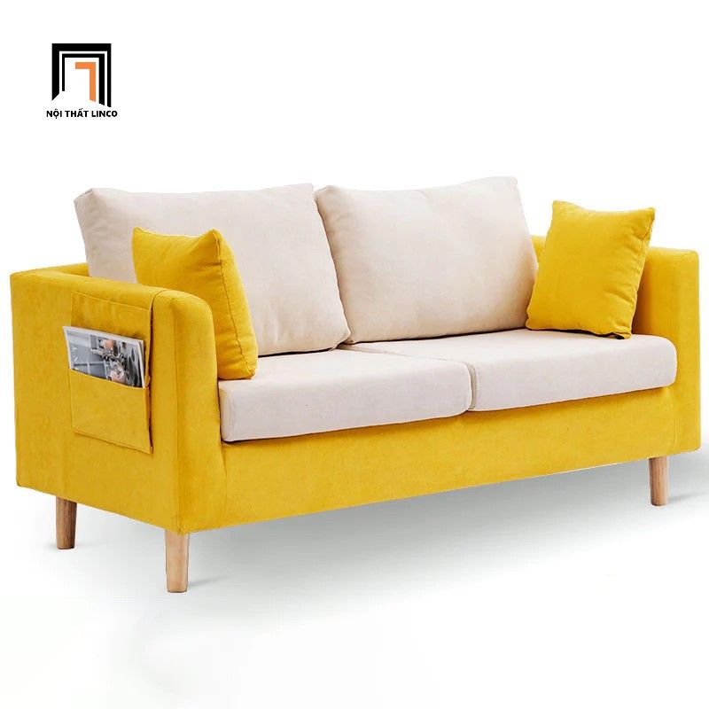 Set ghế sofa gia đình xinh xắn KT81 Kiddy phối màu vải nỉ bố