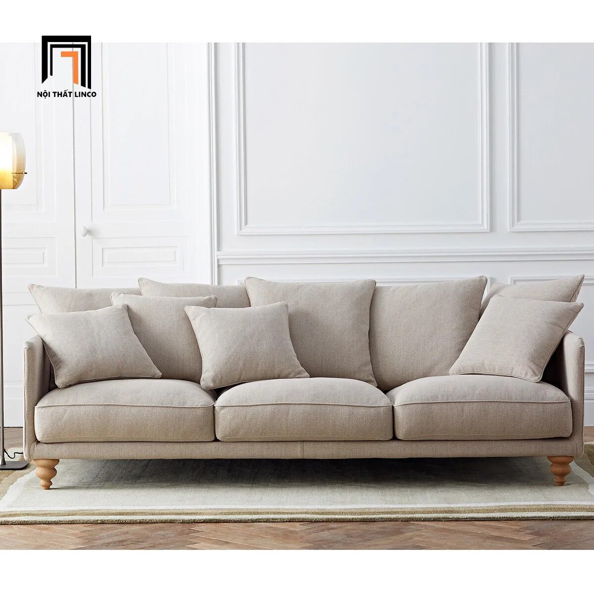 Ghế sofa văng tân cổ điển BT93 Lazare 2m kiểu dáng sang trọng