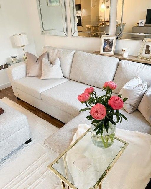 Ghế sofa góc L chung cư GT165 Layla 2m3 x 1m6 xám trắng