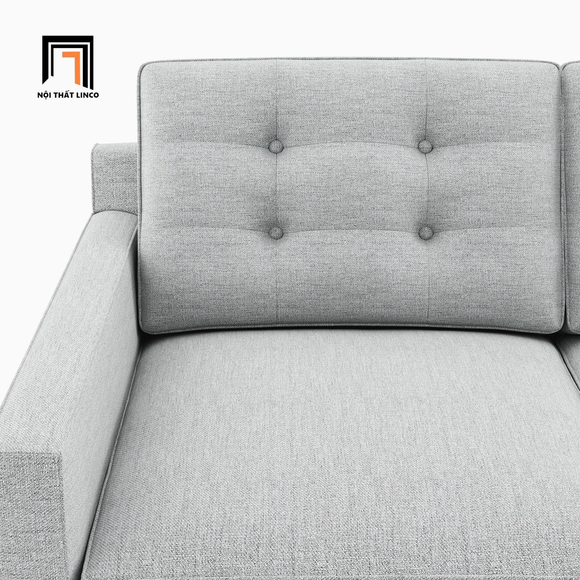 Ghế sofa góc L giá rẻ 2m2 x 1m6 GT135 Drake phòng khách chung cư