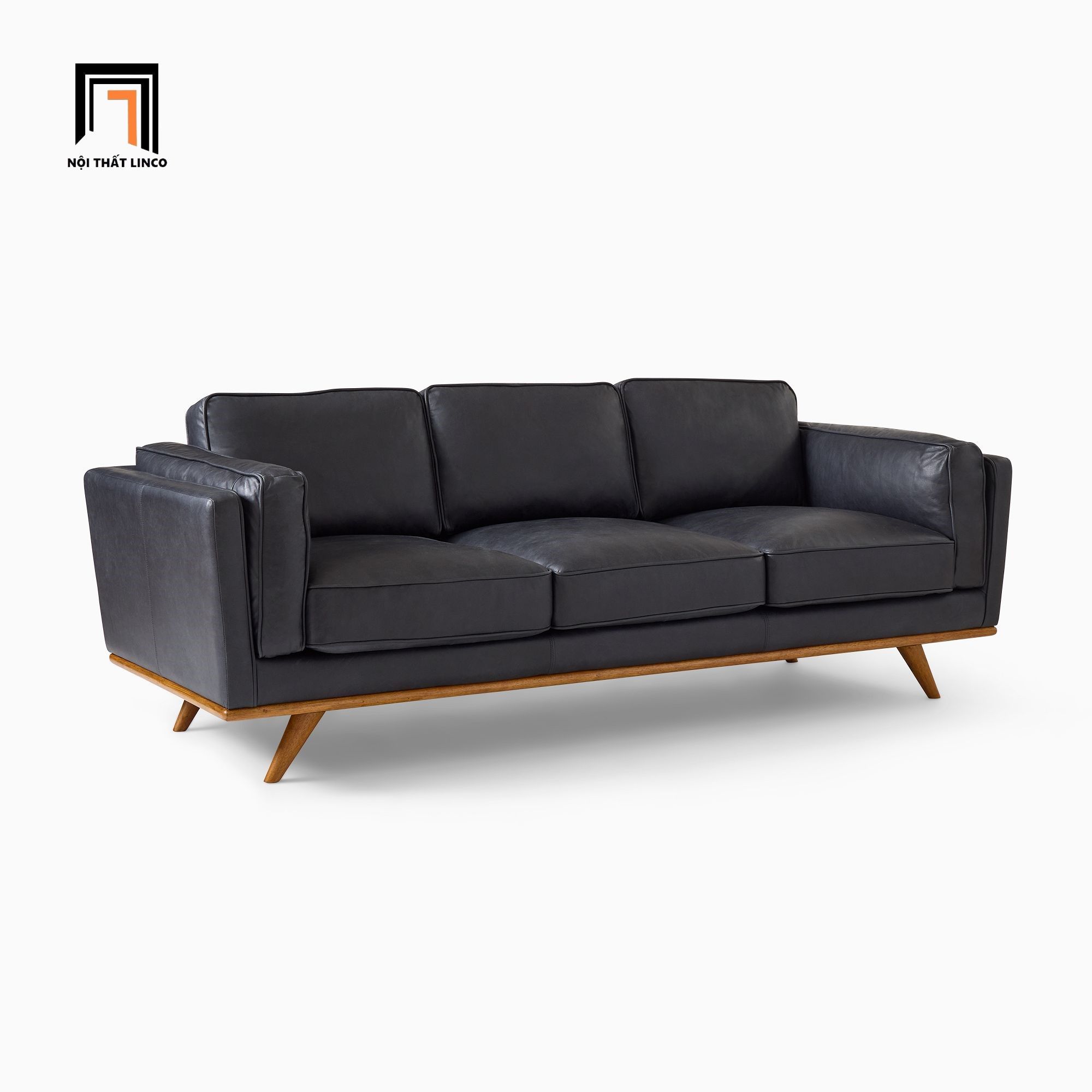 Ghế sofa băng sang trọng BT120 Zander 2m2 da công nghiệp