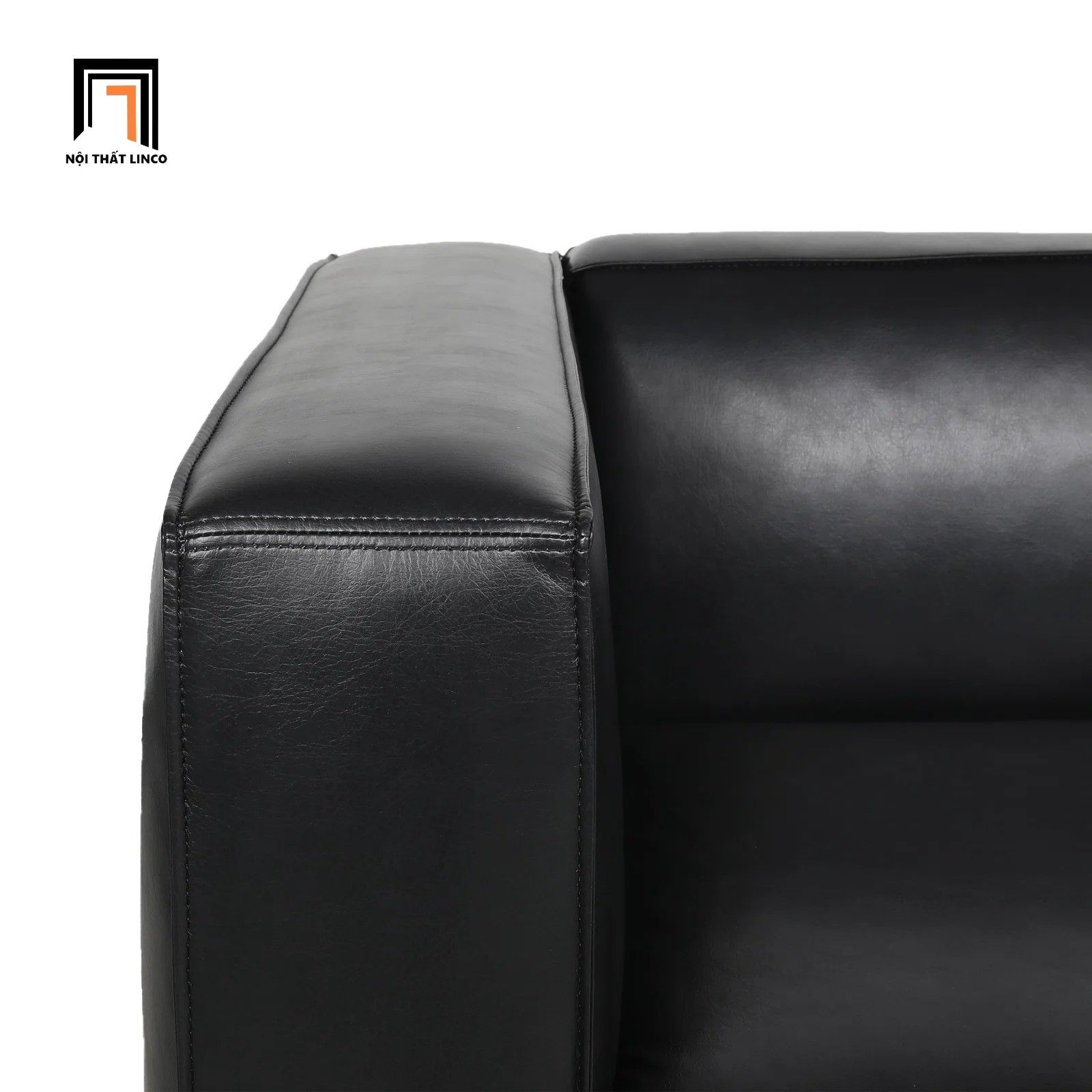 Ghế sofa góc chữ L da Pu GT214 Goyette 2m4 x 1m6 cho căn hộ