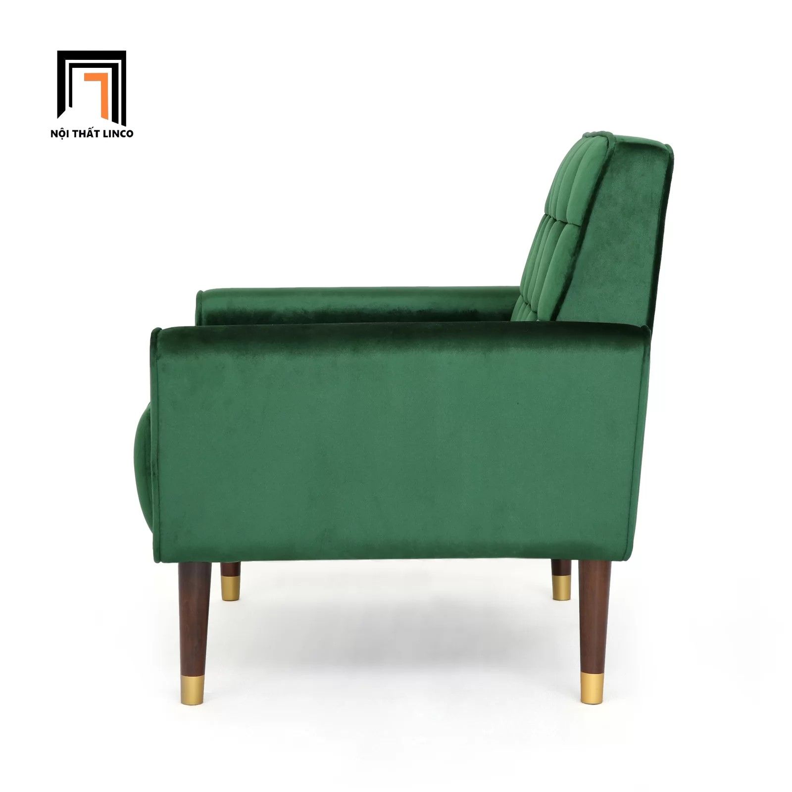 Ghế sofa đơn 1 người ngồi cho shop tiệm DT41 Wyton vải nhung
