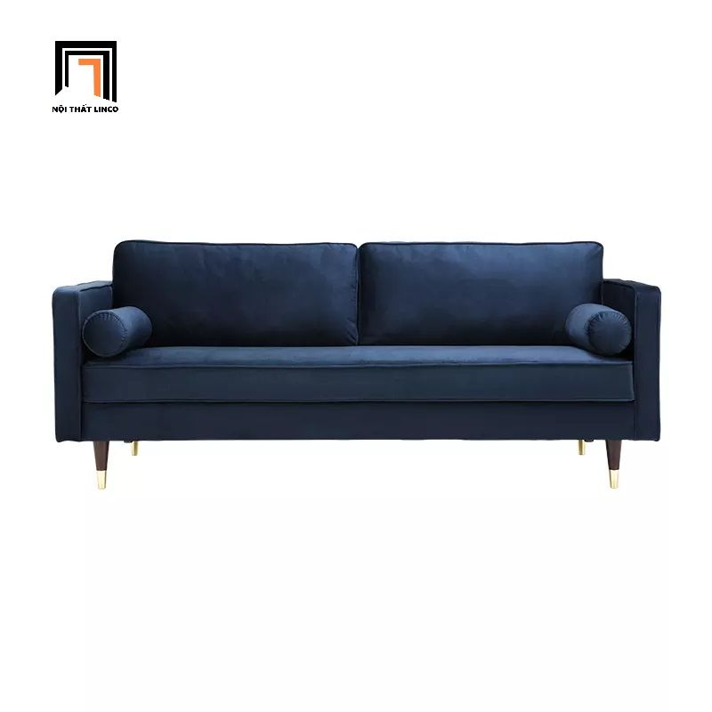 Ghế sofa băng dài BT1 dài 1m9 xanh lá vải nhung giá rẻ