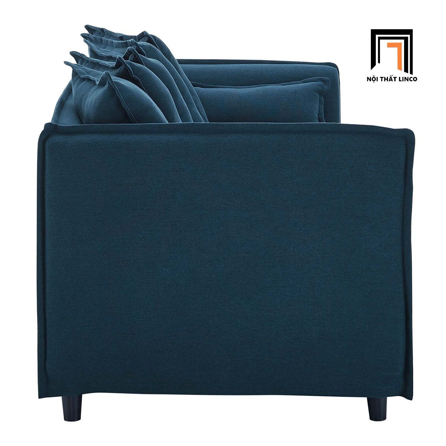 Ghế sofa băng nhỏ dài 1m9 BT109 Azure màu xám trắng