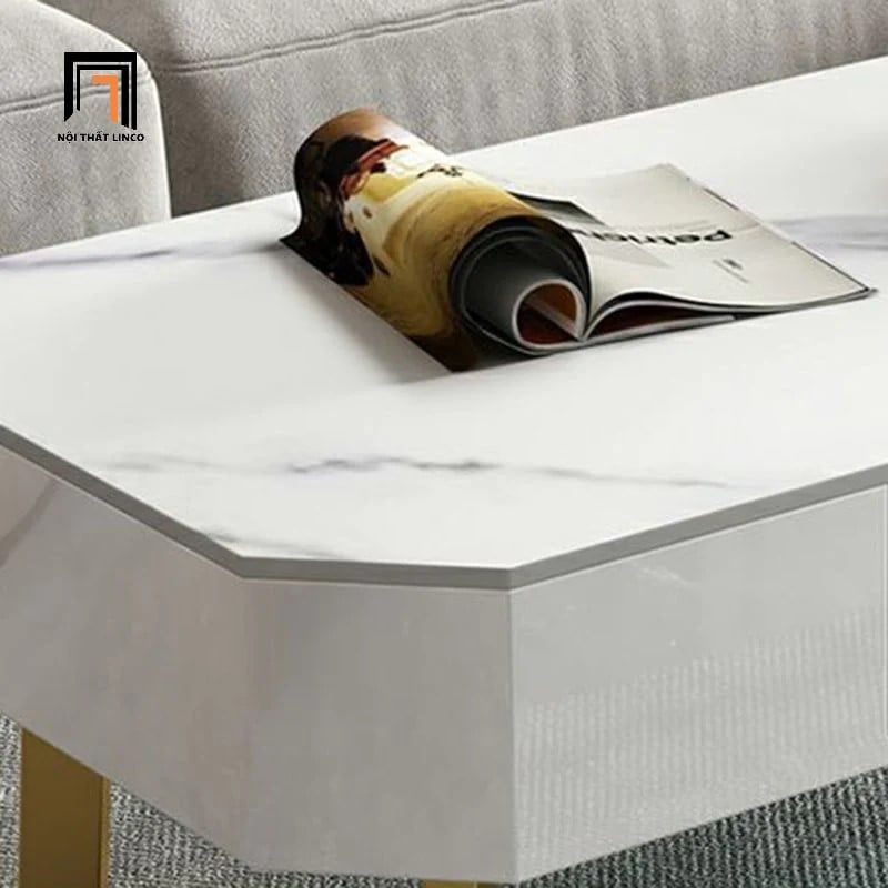 Bàn trà phòng khách sang trọng BSF42 Khame 1m x 50 mặt đá