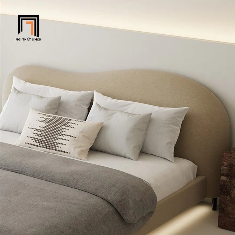 Giường ngủ dài 1m6 x 2m giá rẻ GN52 Jalyn cho chung cư đẹp