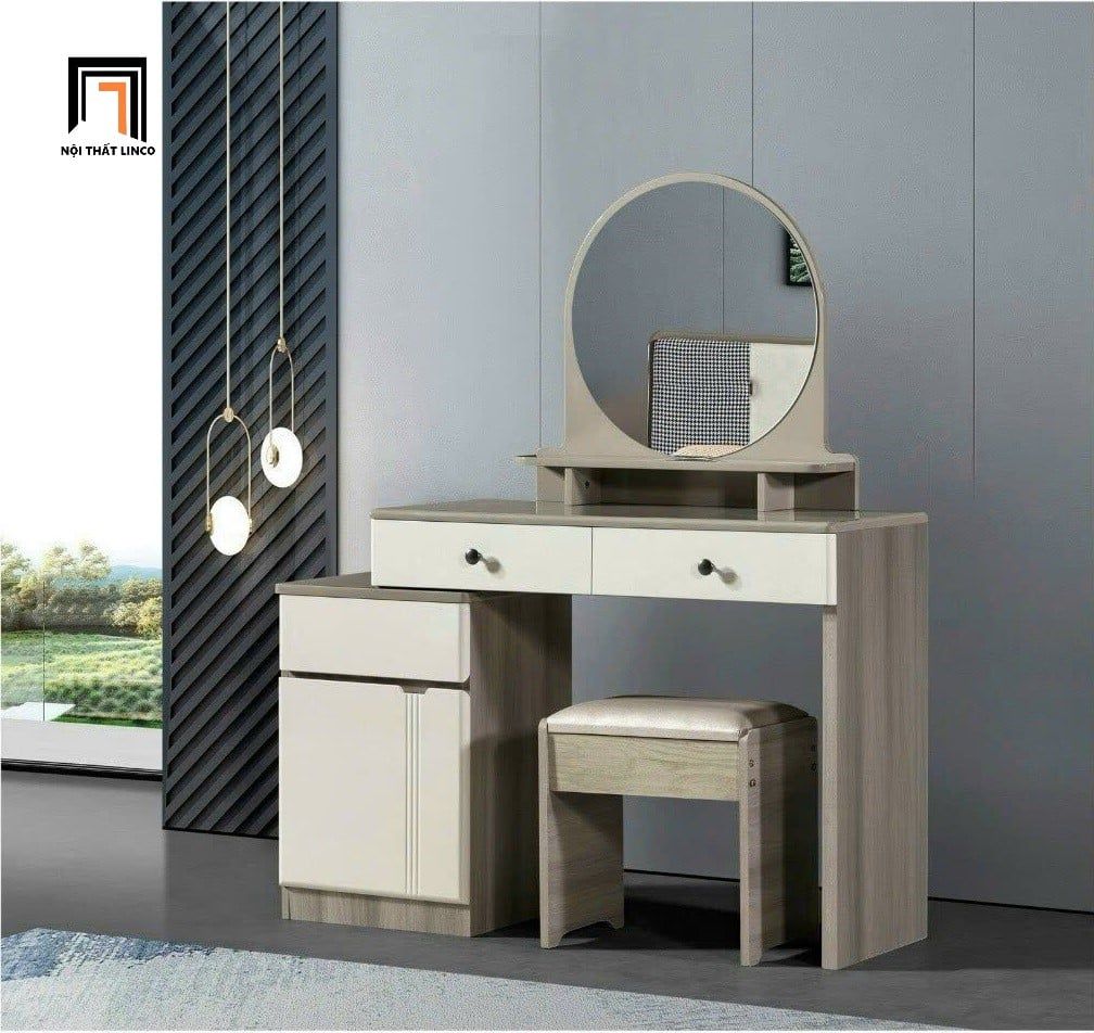 Set bàn trang điểm giá rẻ BP781-AK cho phòng ngủ đẹp nhỏ