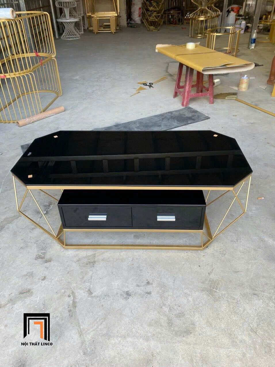 Bàn sofa phòng khách cao cấp BTPK23 Reforma dài 1m lục giác