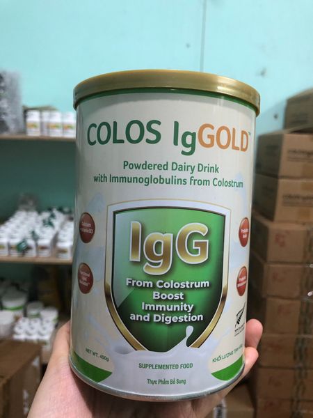 Sữa non Alpha Lipid mẫu mới Colos IgGold