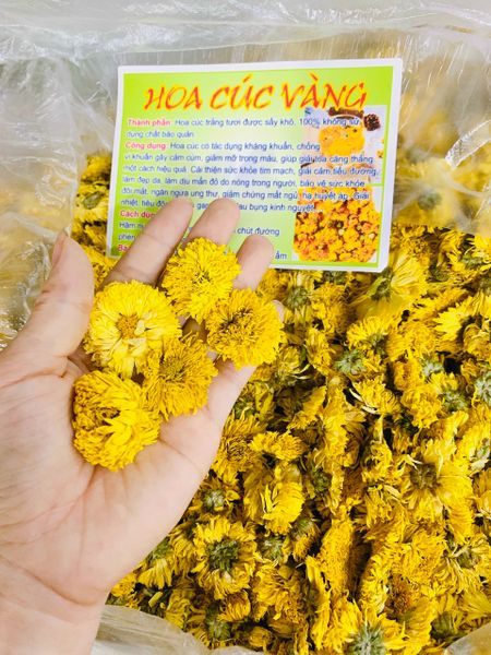 500g-1kg Hoa cúc vàng khô loại 1