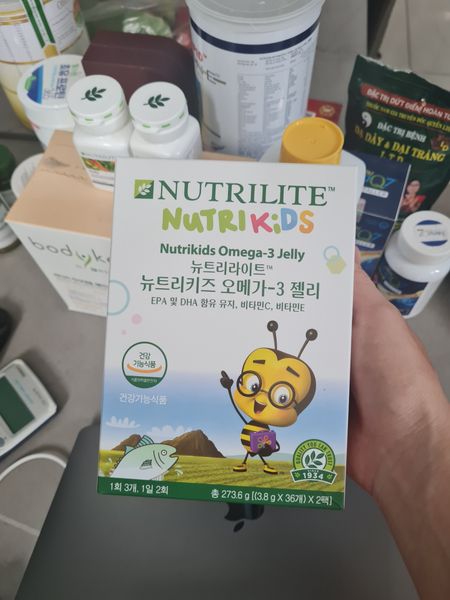 Giá bán 504k NUTRILITE Nutrikids Omega 3 Jelly Amway