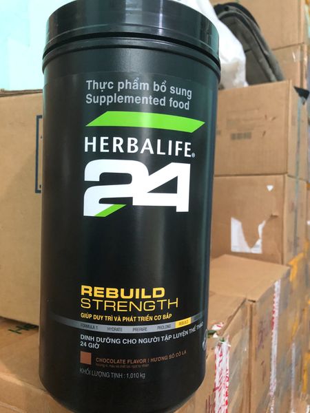 H24 Rebuild Strength sau khi tập Herbalife chính hãng