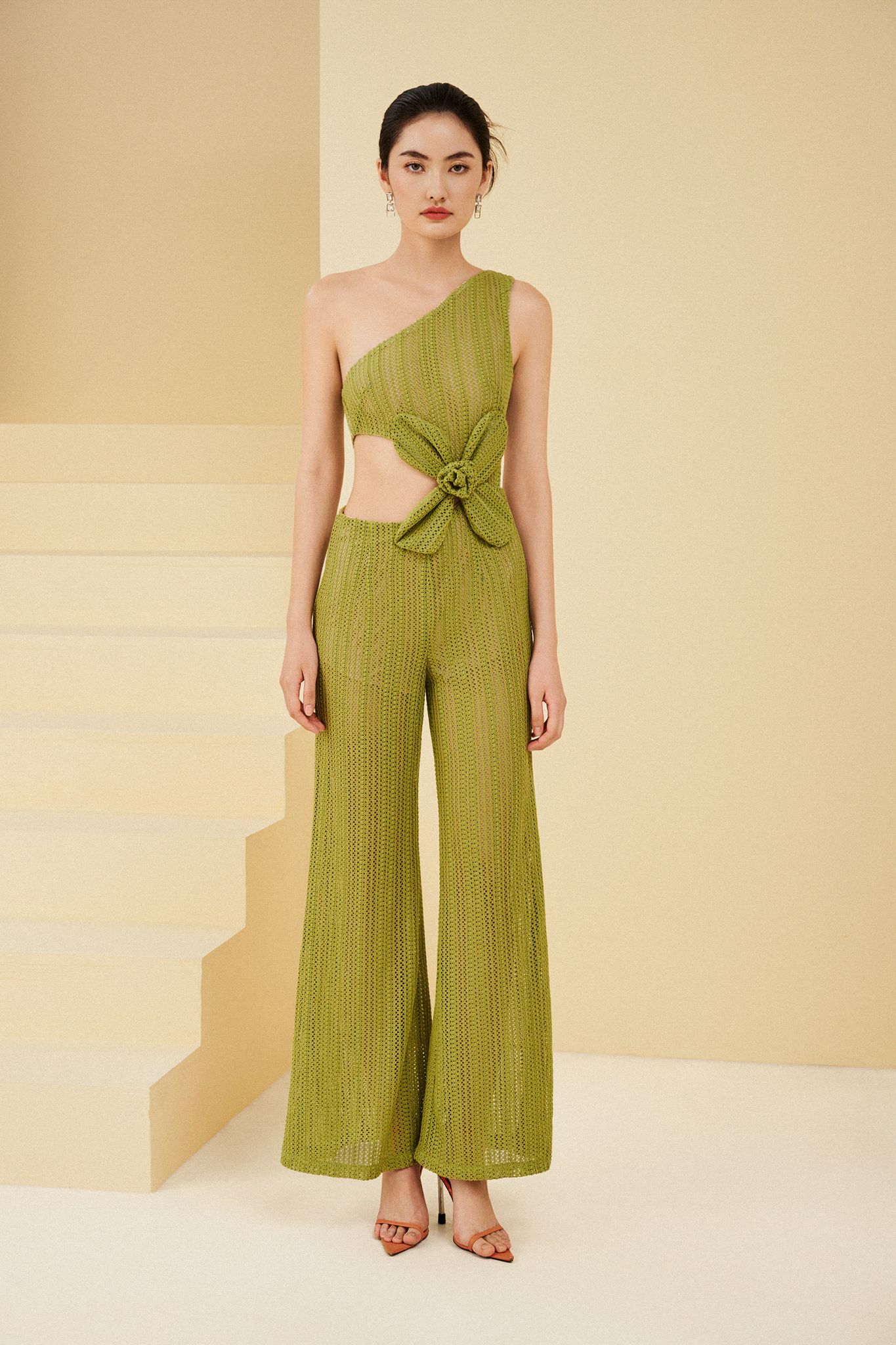 Bộ Jumpsuit Kết Hoa