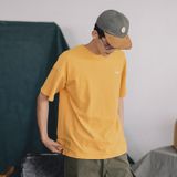 Áo Thun  HappyTee - Mẫu Áo Thun Trơn Basic Chất Cotton 100% Cao Cấp