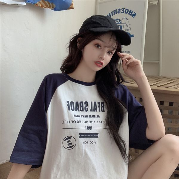 Áo Thun Tay Lỡ Nữ HappyTee - Mẫu Áo Thun Tay Lỡ BFAL SBAOS Chất Cotton 100% Cao Cấp