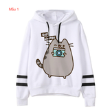 Áo Hoodie HappyTee - Mẫu Áo Hoodie Họa Tiết Mèo Mập Đáng Yêu Chất Cotton 100% Cao Cấp