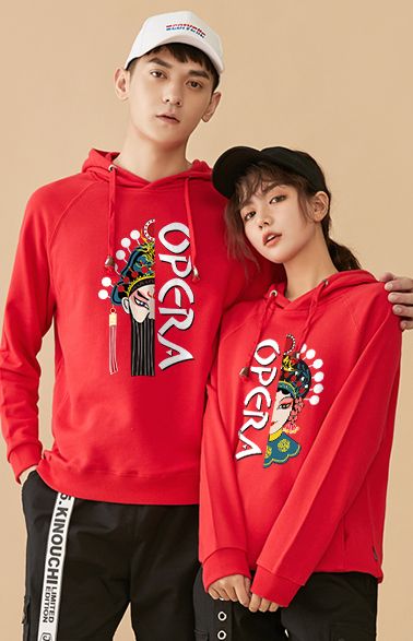 Áo Hoodie HappyTee - Mẫu Áo Hoodie Unisex Opera Chất Cotton 100% Cao Cấp