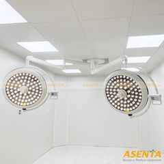 Đèn phẫu thuật 2 nhánh SX-II 700/700 220V (LED700/700 DOUBLE) Treo trần