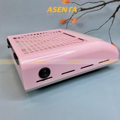 Máy hút bụi móng tay 80W (Trắng - Hồng)