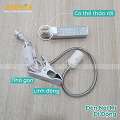 Đèn Led nối mi di động