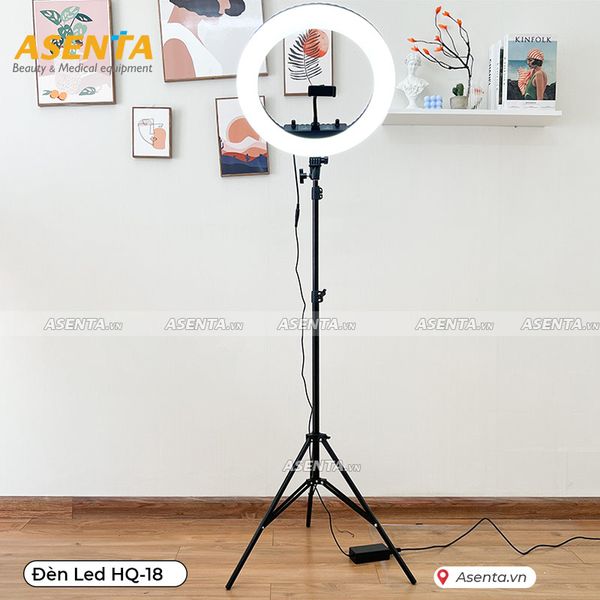 Đèn Led Livestream HQ-18 cho makeup spa