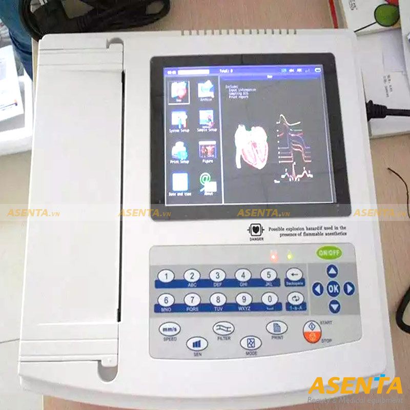 Máy điện tim 12 kênh Contec ECG1200G