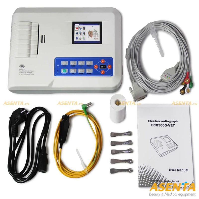 Máy điện tim 3 kênh Contec ECG300G