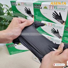 Găng tay y tế Nitrile TTGlove (Đen)