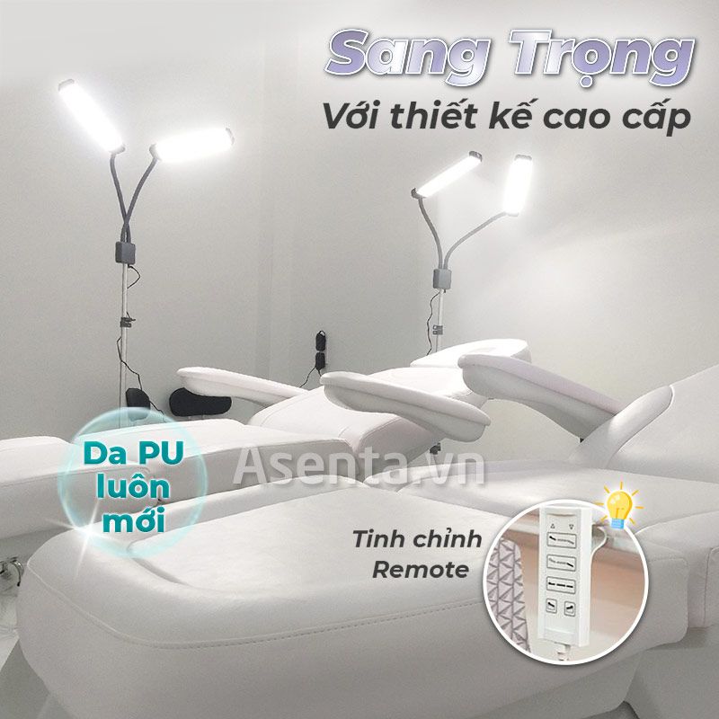 Ghế thẩm mỹ chỉnh điện 4 động cơ HMBB-8014