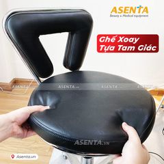 Ghế xoay phun xăm cao cấp có tựa lưng HMBS-0104