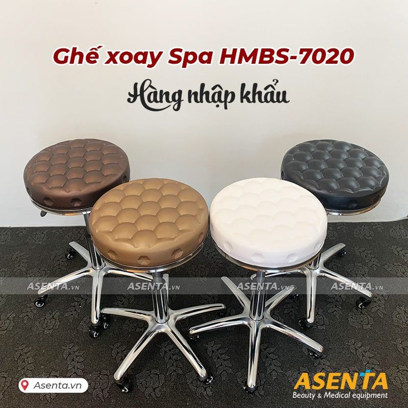 Ghế xoay Spa cao cấp không tựa HMBS-7020