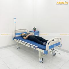 Giường bệnh nhân 1 tay quay A01-I