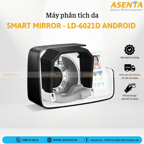 Máy phân tích da Smart Mirror (LD-6021D Android)