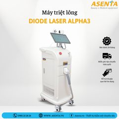 Máy triệt lông Diode Laser Alpha3