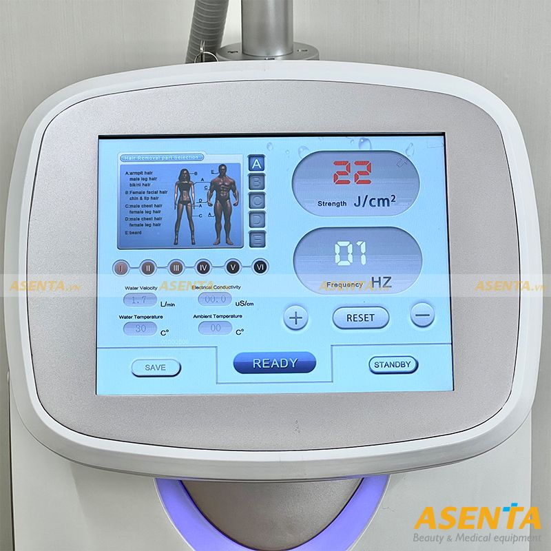 Máy Triệt Lông Diode Laser ALS-808E