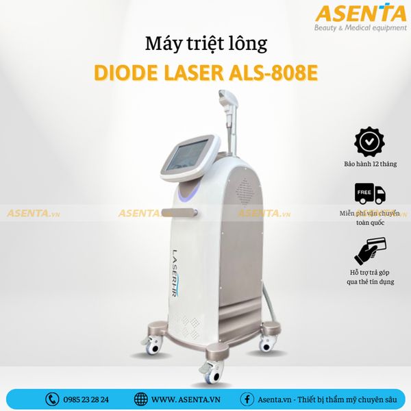 Máy Triệt Lông Diode Laser ALS-808E