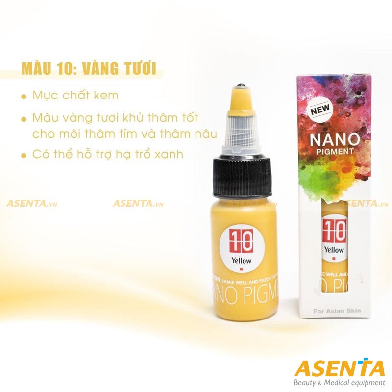 Mực xăm môi Bella Nano Pigment