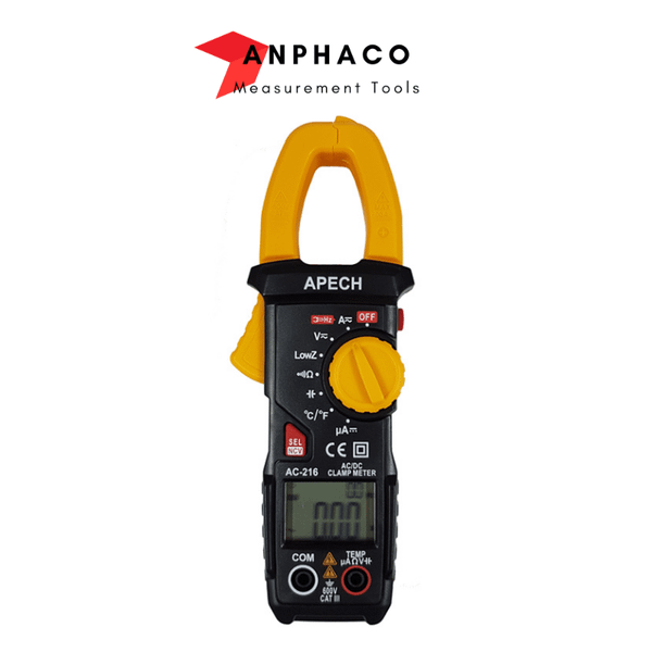 Ampe kìm đo điện từ APECH-AC-216 Chiều - Hàng chính hãng