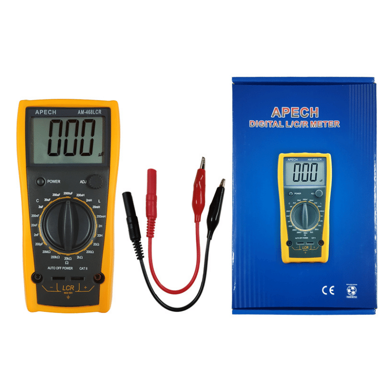 Đồng hồ đo cuộn cảm tụ điện điện trở LCR APECH AM-468LCR