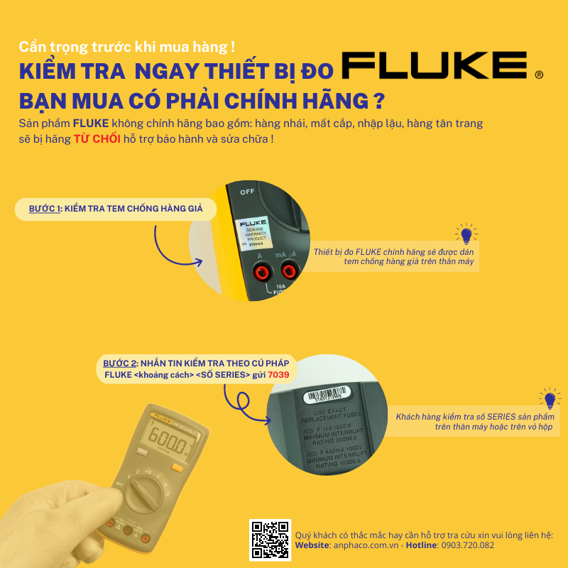 Đồng hồ vạn năng điện tử FLUKE 115 (TRUE RMS)