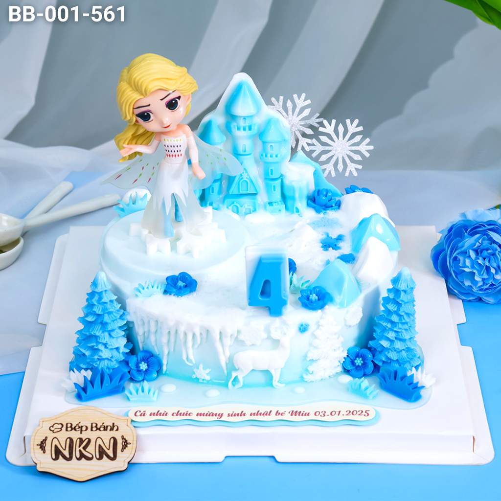 Bánh Sinh Nhật Elsa Băng Giá (BB-001-561)