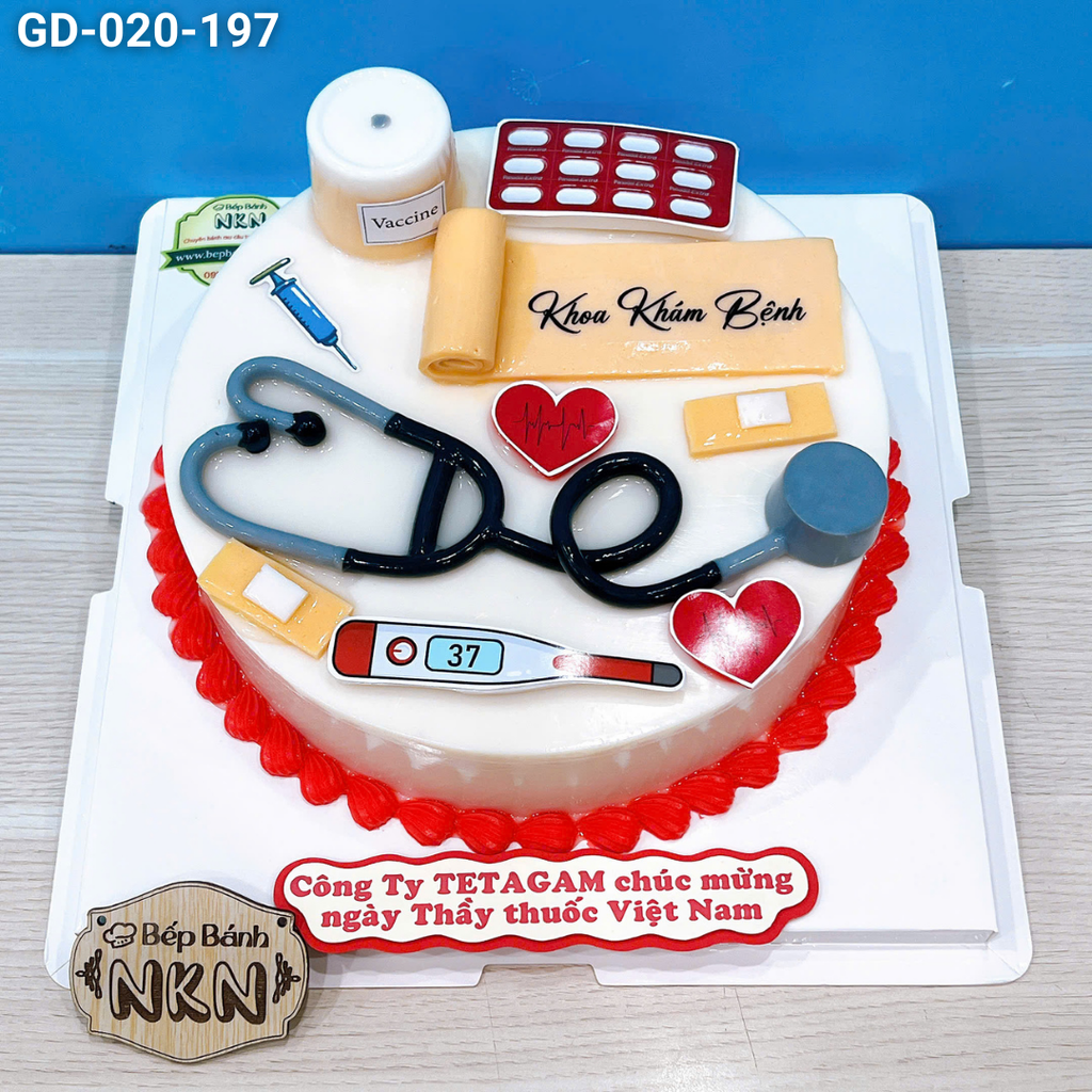 Bánh Kỷ Niệm Ngày Thầy Thuốc Việt Nam (GD-020-197)