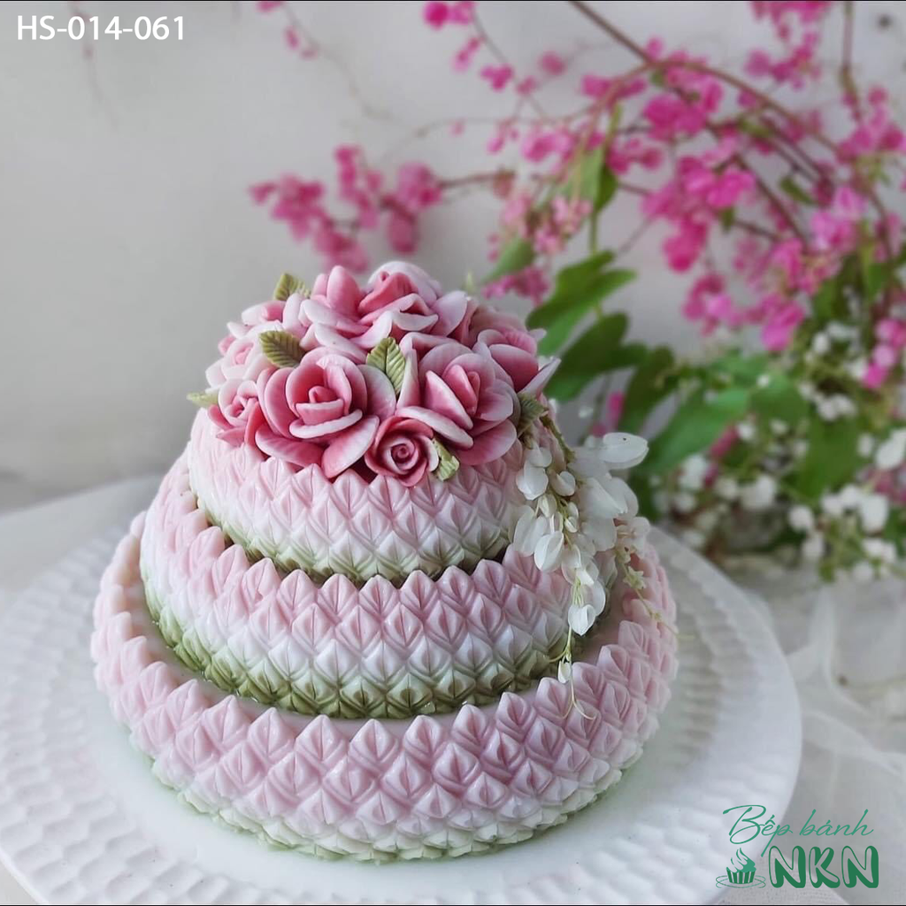 Bánh Tháp Hoa Sen 3 Tầng (HS-014-061)