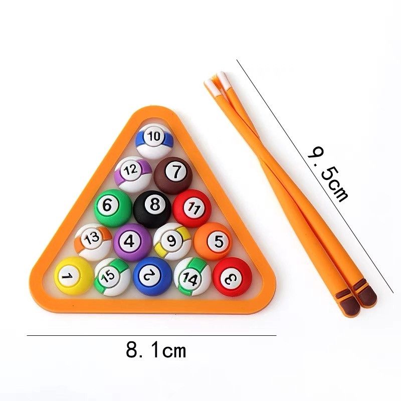 Set Bóng Bi-A Và Gậy (Nhựa Dẻo) (PKCN-996-022)