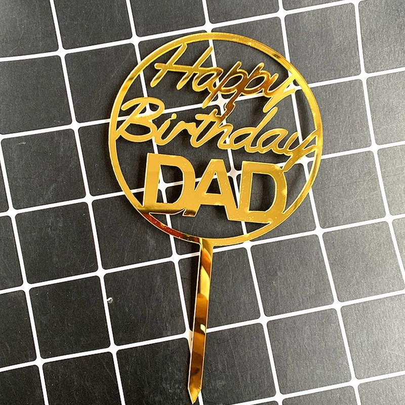 Que Cắm Mica HPBD Dad Tròn (PKHBD-994-020)