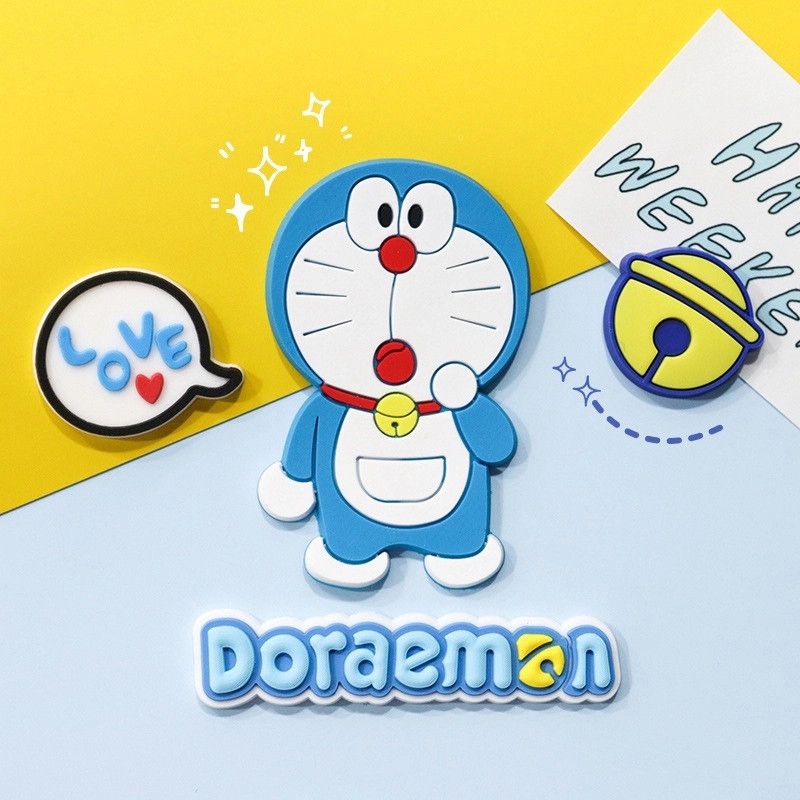Set Doraemon Đứng - Chữ Love - Chữ Doraemon Nhựa Dẻo (PKT-999-248)