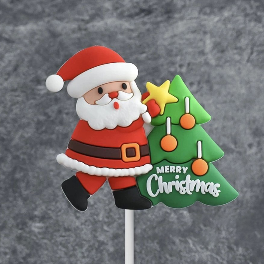 Tượng ông già noel và cây thông (PKT-999-278)