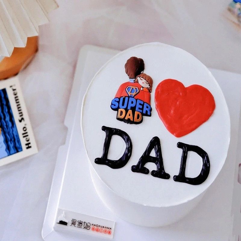 Tượng cha bế con gái SUPER DAD (PKT-999-264)